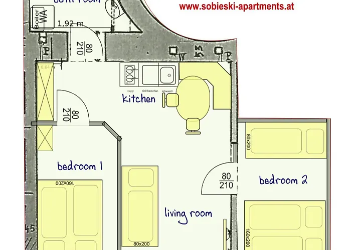 Sobieski Town 公寓 维也纳